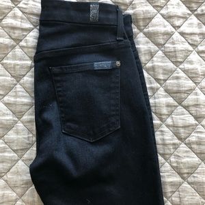 7 for all mankind high waist skinny b(air) size 26